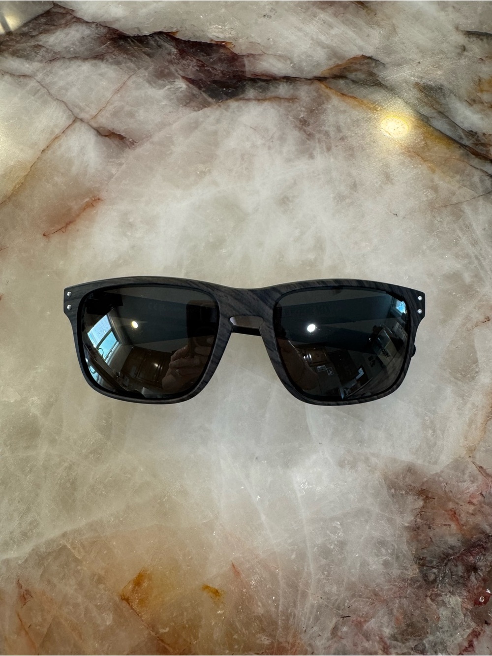 Oakley Men’s  Black Polarized Sunglasses
